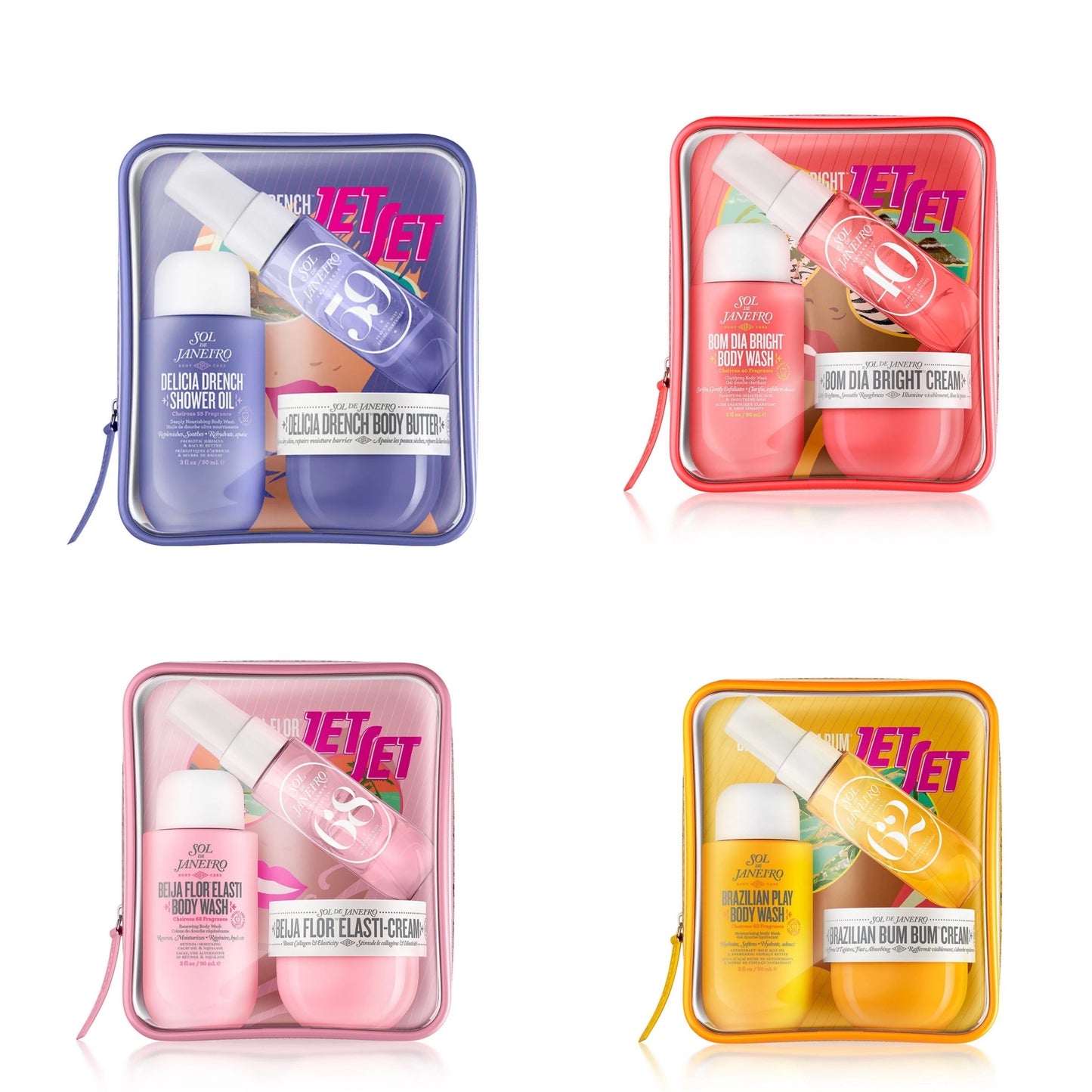 Sol 3 pc perfume lotion & body wash