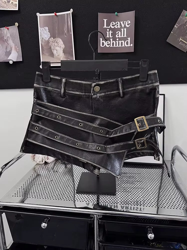 Cross me out belt mini