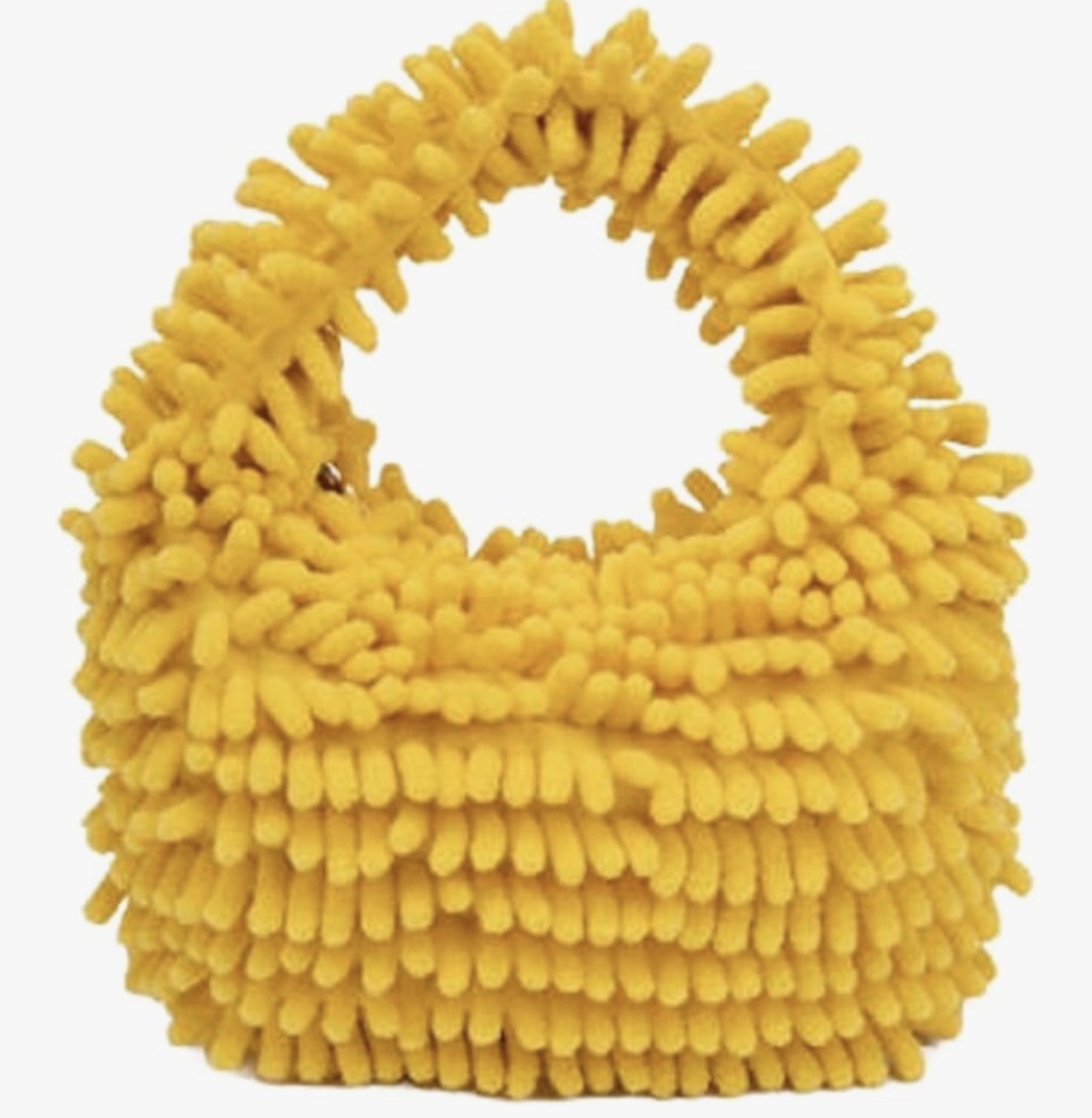 Fluffy Faux Fur Underarm Bag