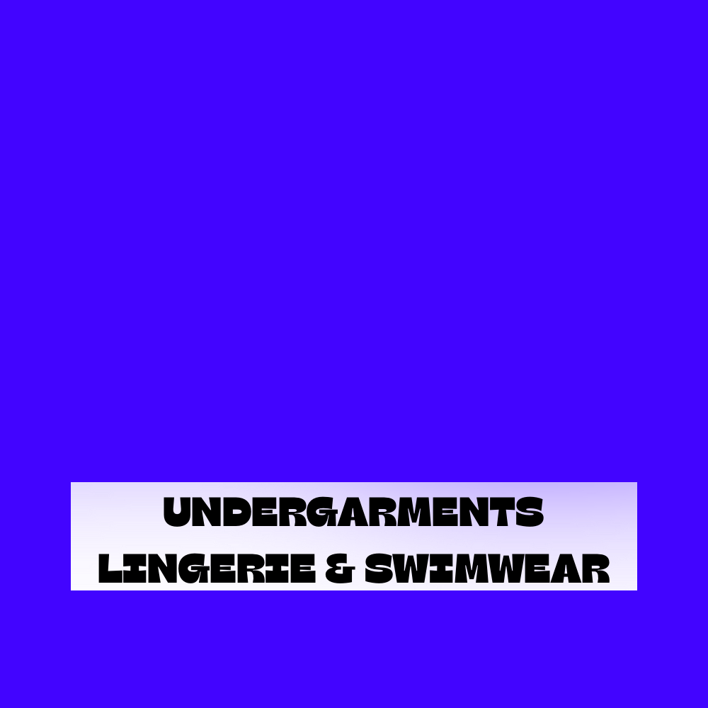 Undergarments lingerie & swimwear