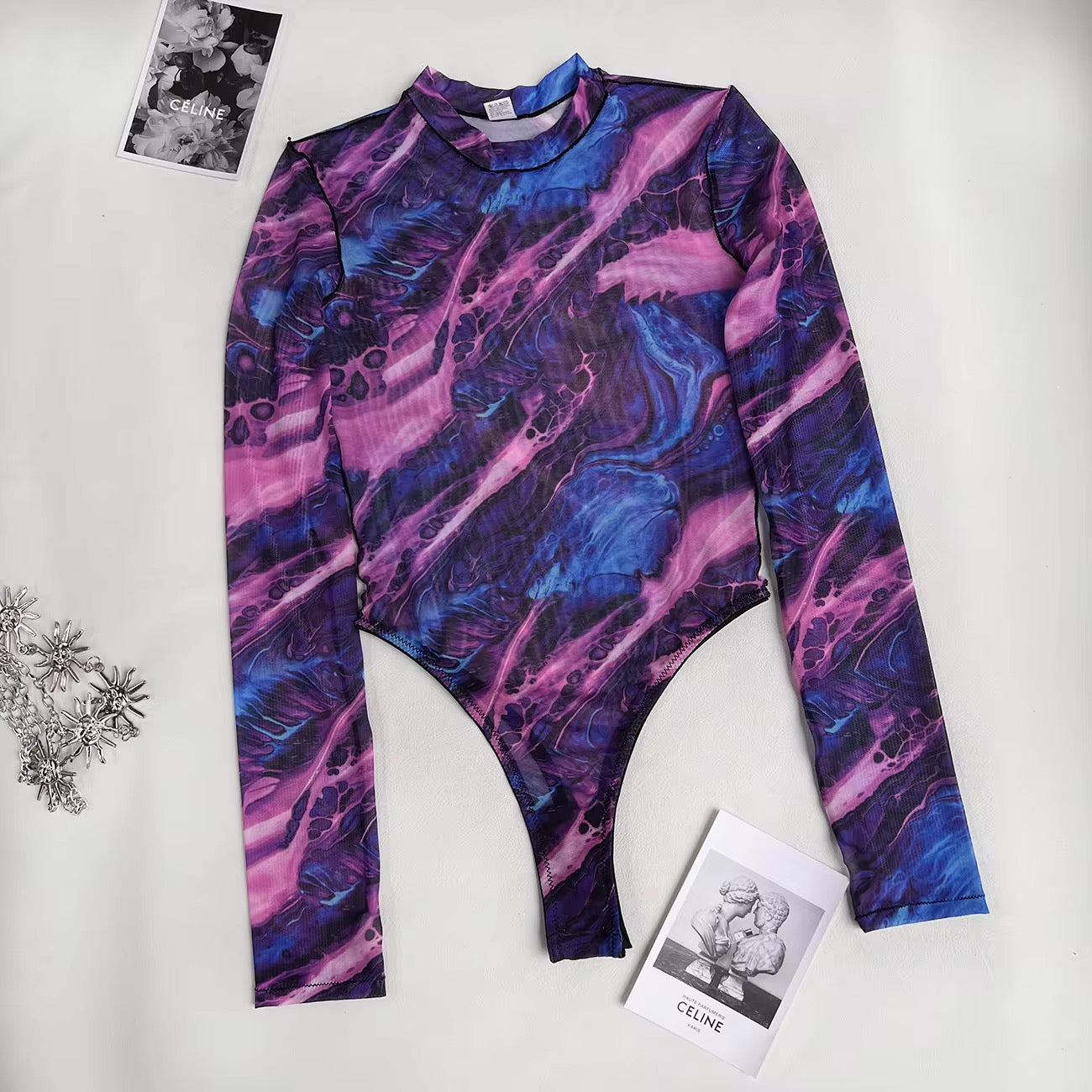 Mesh leotards