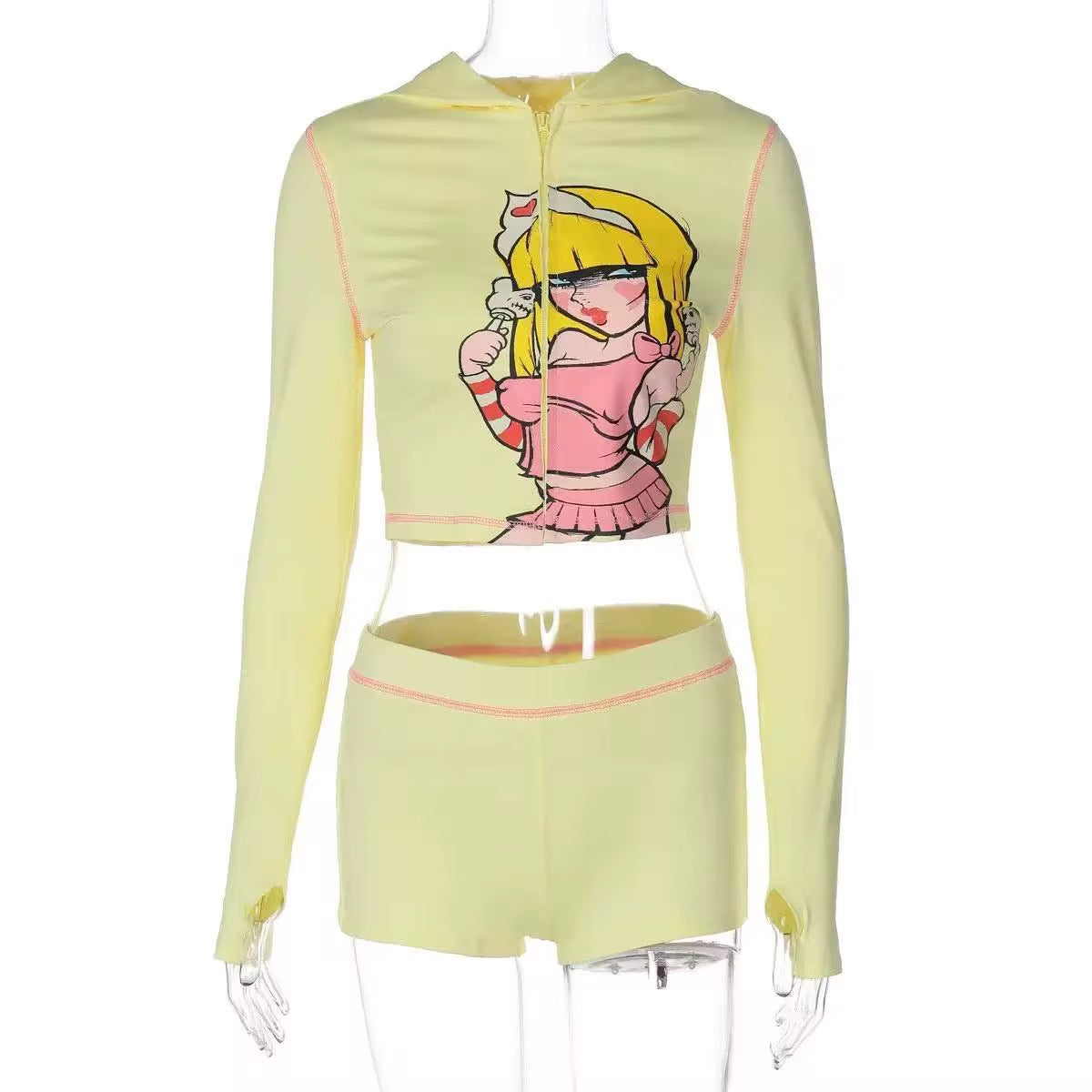 Anime 2 pc with jacket