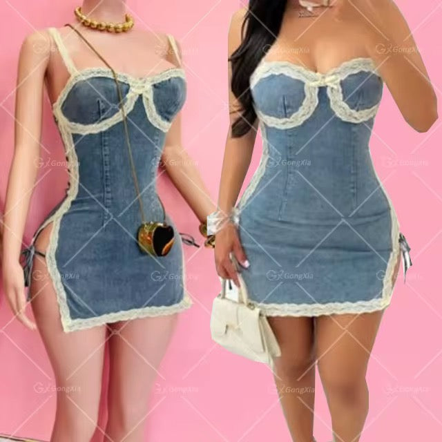 Jean look dress