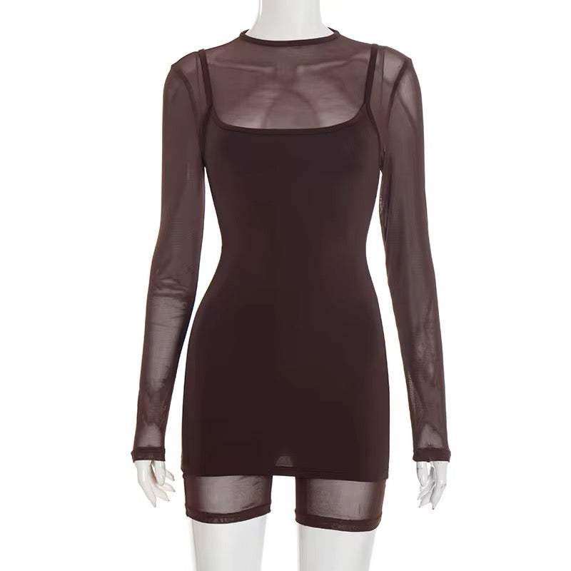 1 pc with mesh cover up