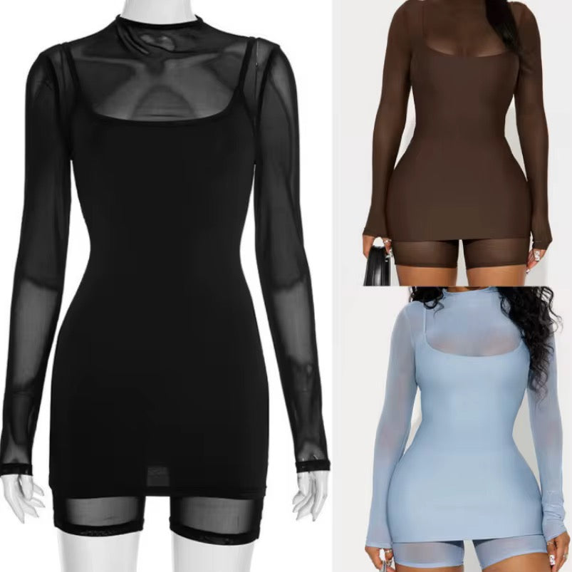 1 pc with mesh cover up
