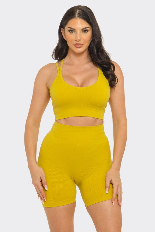 Seamless bra pad spaghetti straps set