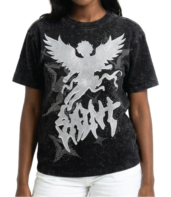 Saint Rhinestone washed
