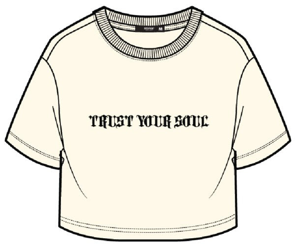 Angel color crop top
