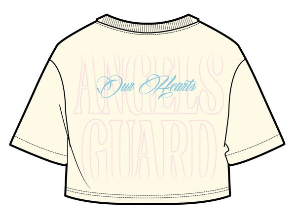 Angel color crop top