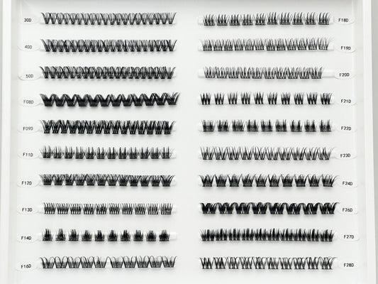 Cluster lashes comes with bond extension glue