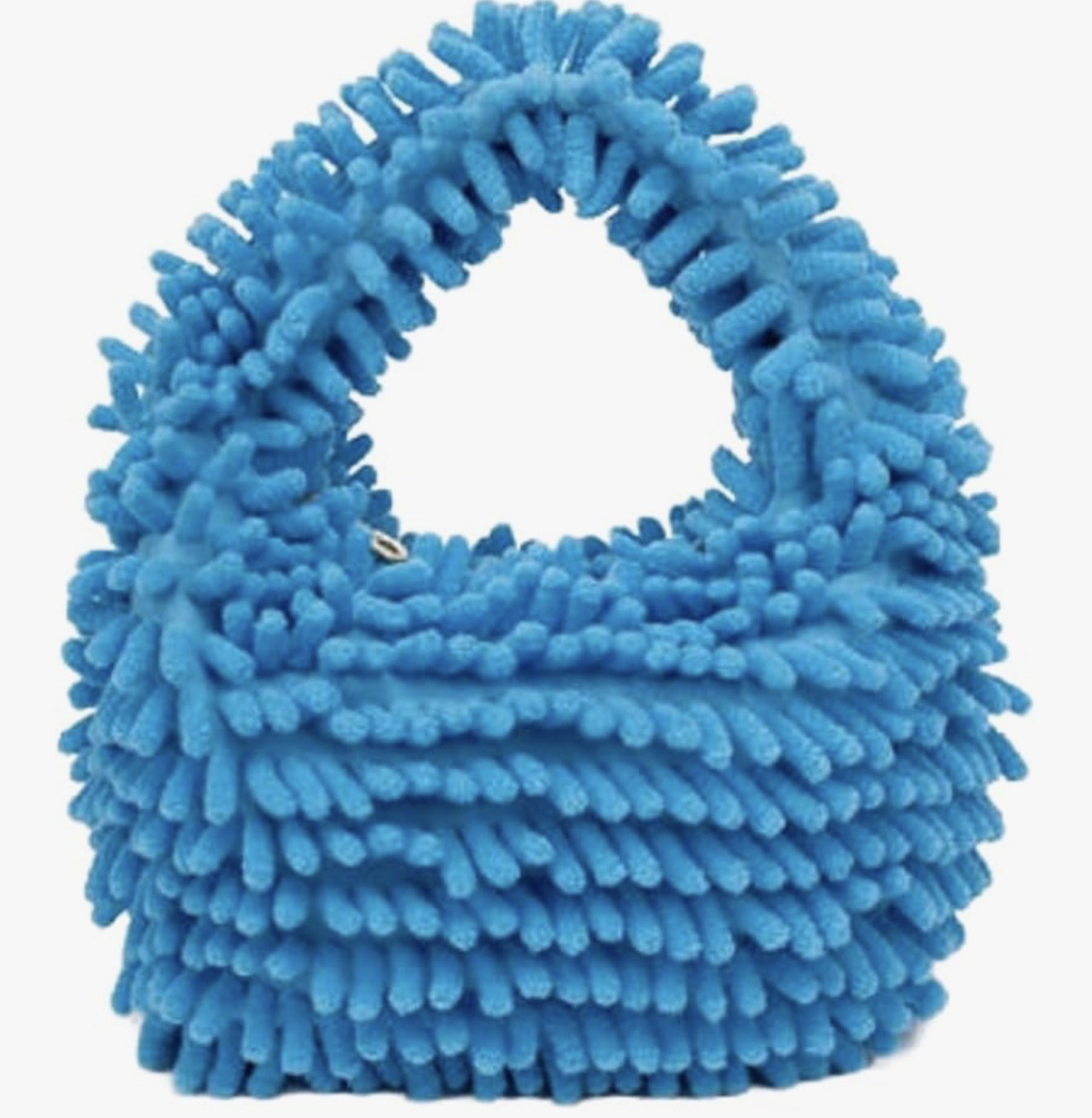 Fluffy Faux Fur Underarm Bag