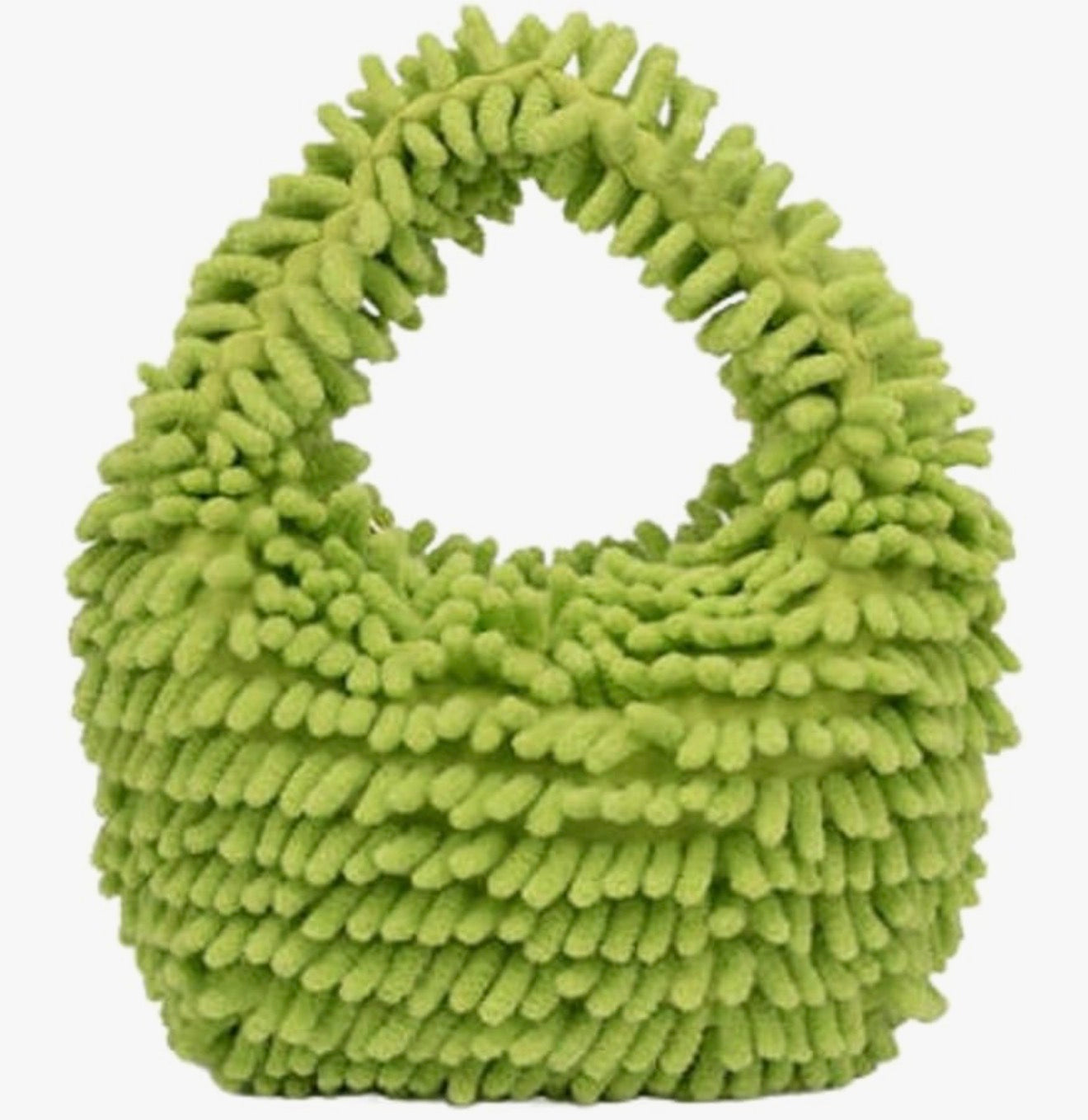 Fluffy Faux Fur Underarm Bag