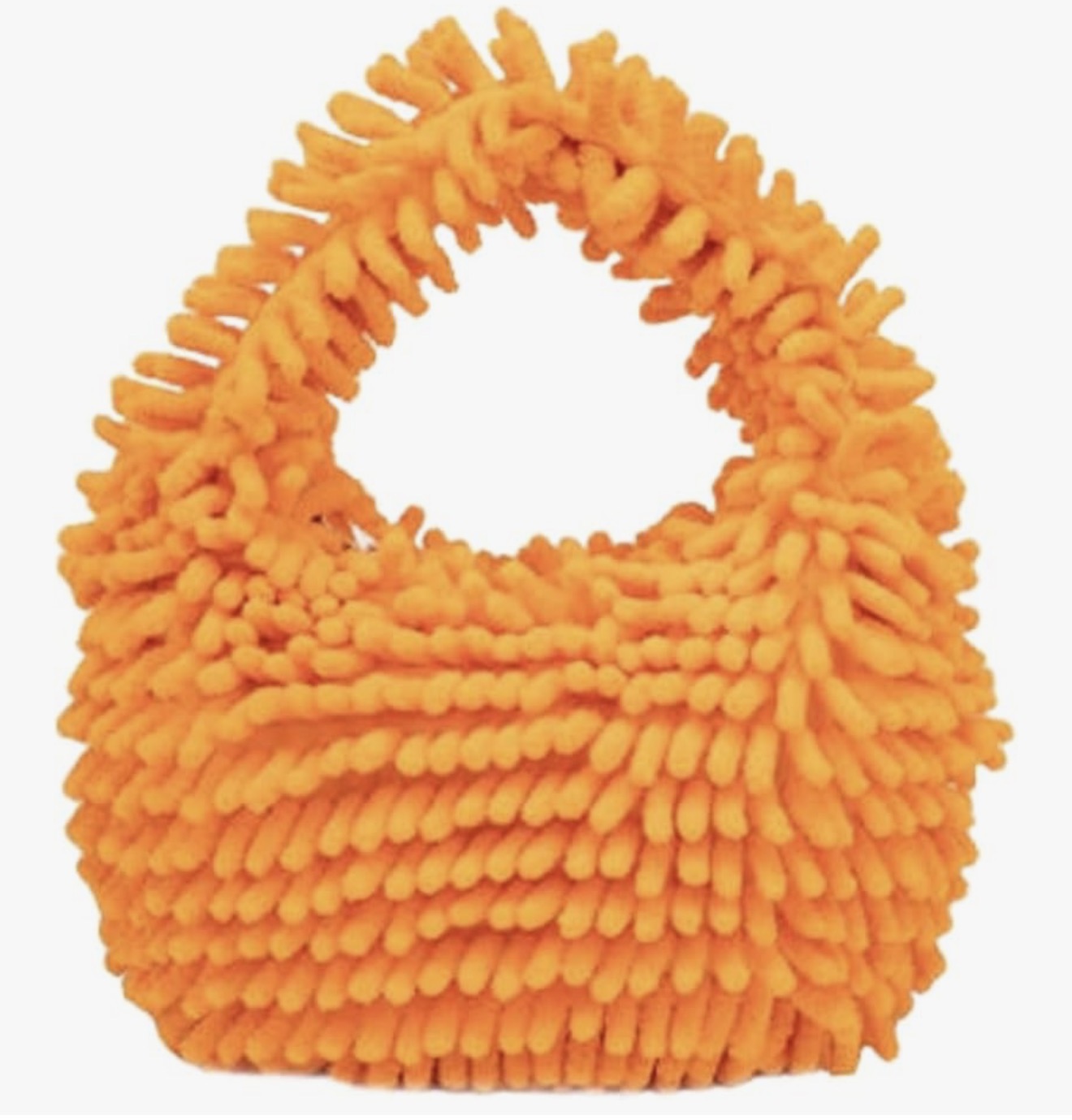 Fluffy Faux Fur Underarm Bag