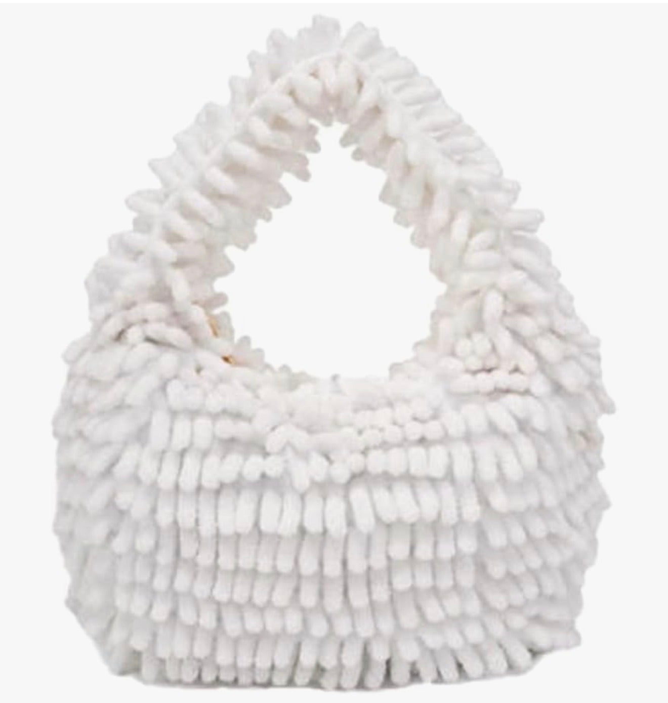 Fluffy Faux Fur Underarm Bag