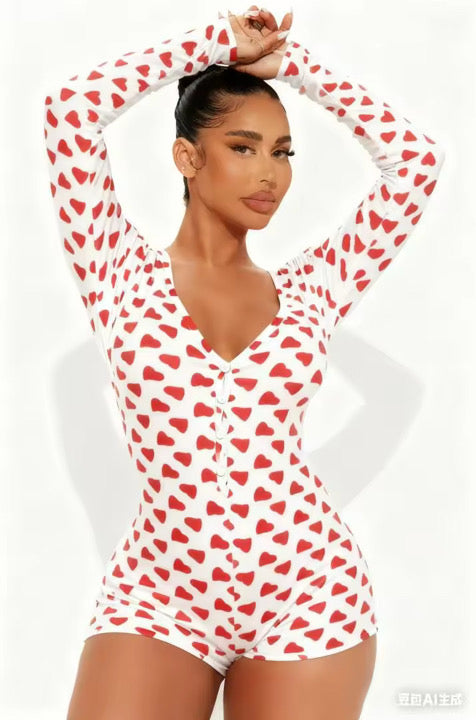 You have my heart long sleeve onesie