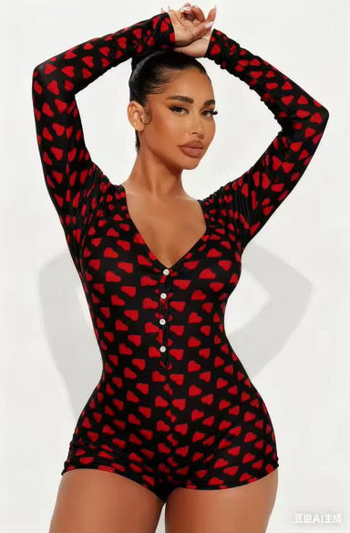 You have my heart long sleeve onesie