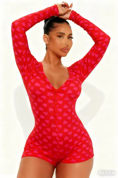You have my heart long sleeve onesie
