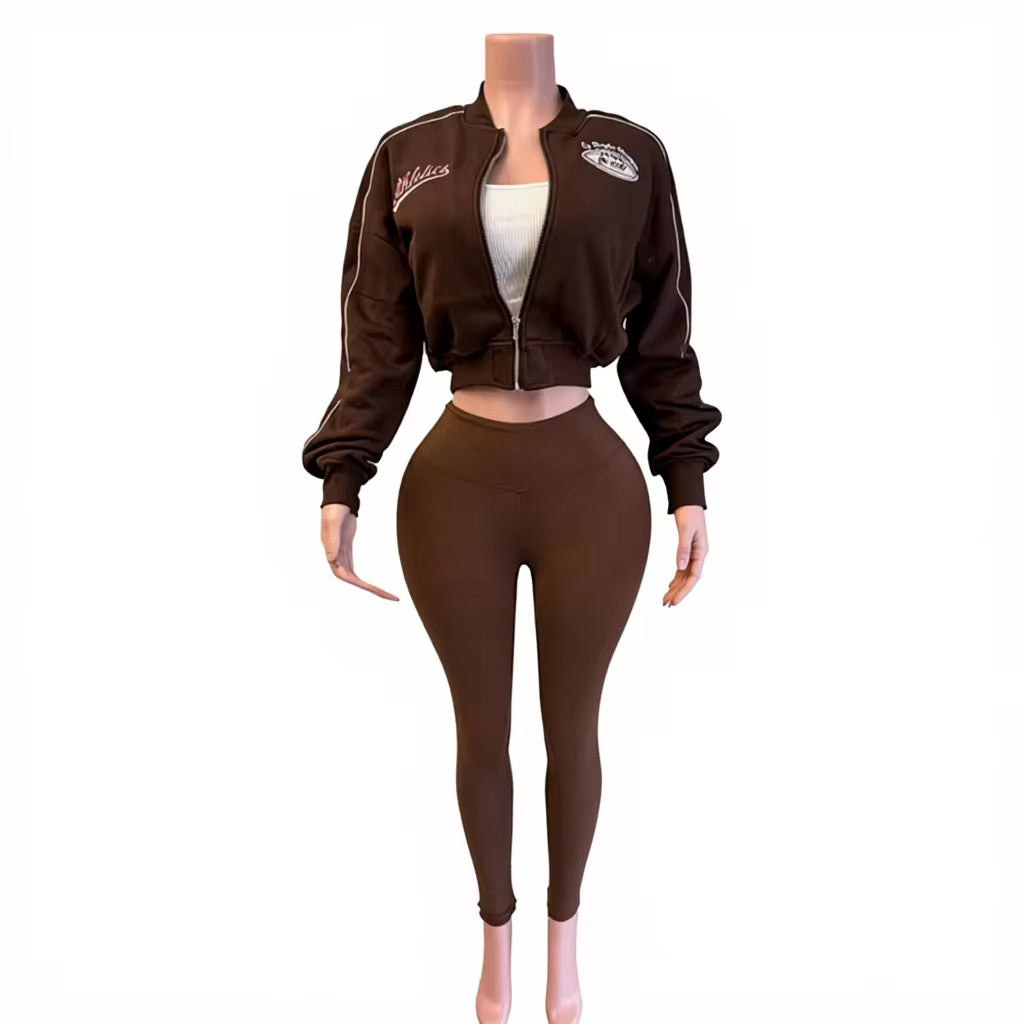 Los Angeles champion crop jacket