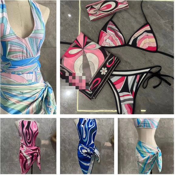 1 pc with scarf Pucci swimsuit