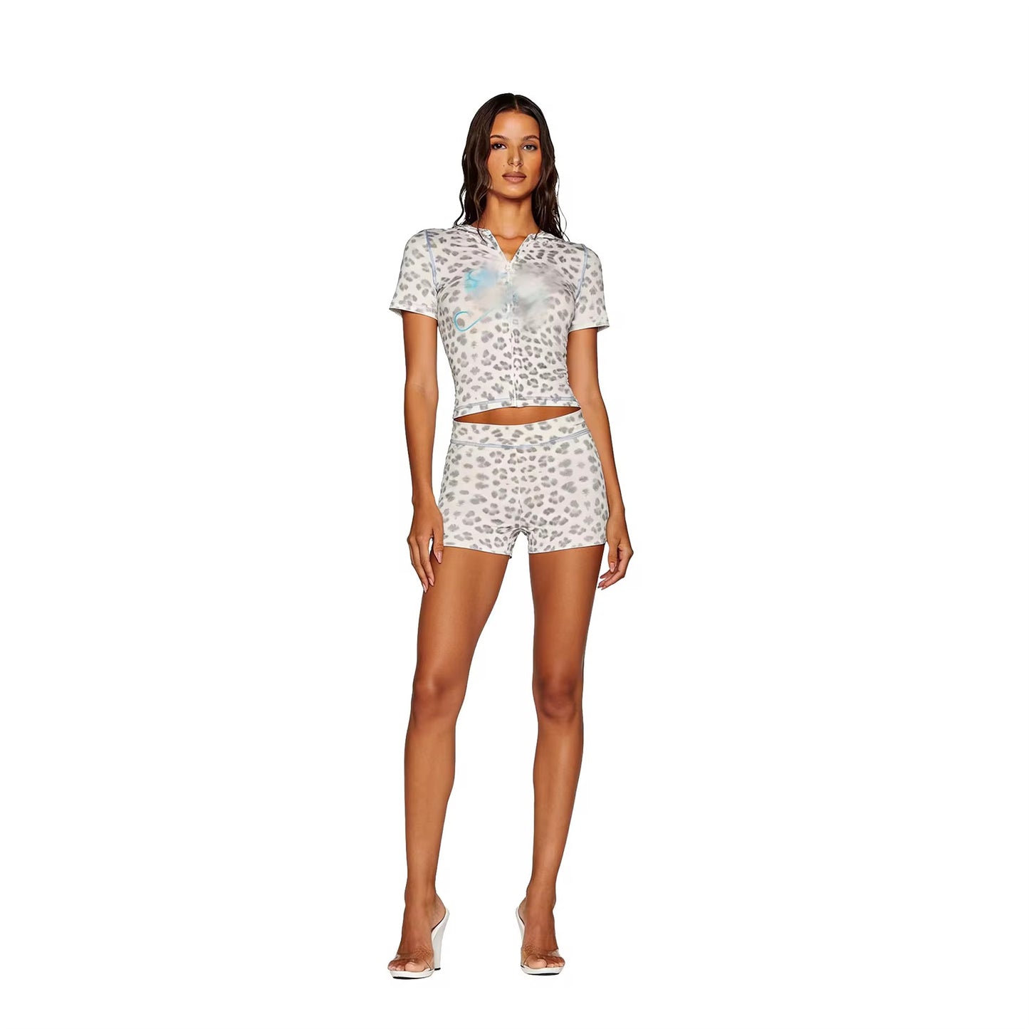 Gia set with shorts top & bottom