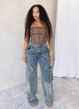 Star girl jeans